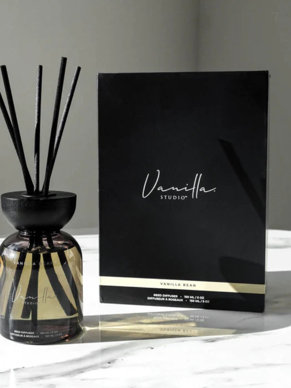 NEW Vanilla Santal and Tobacco Vanilla Studio Reed Diffuser Scent Diffuser